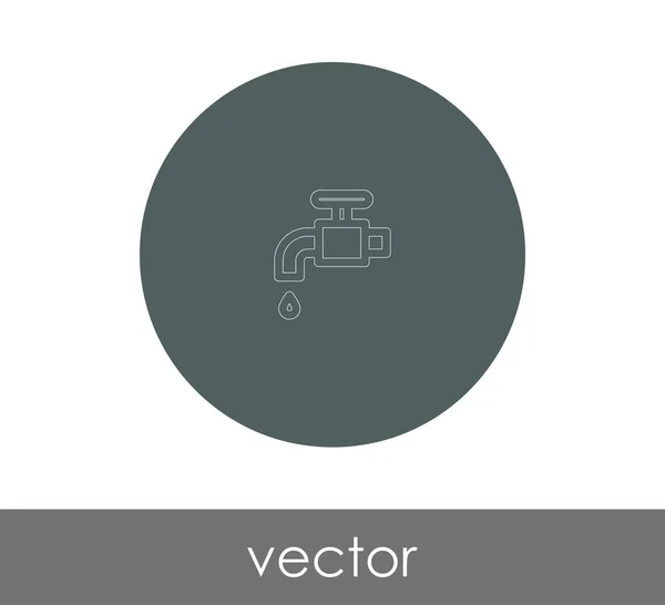 Signo Del Icono Del Grifo Ilustración Del Vector — Vector de stock