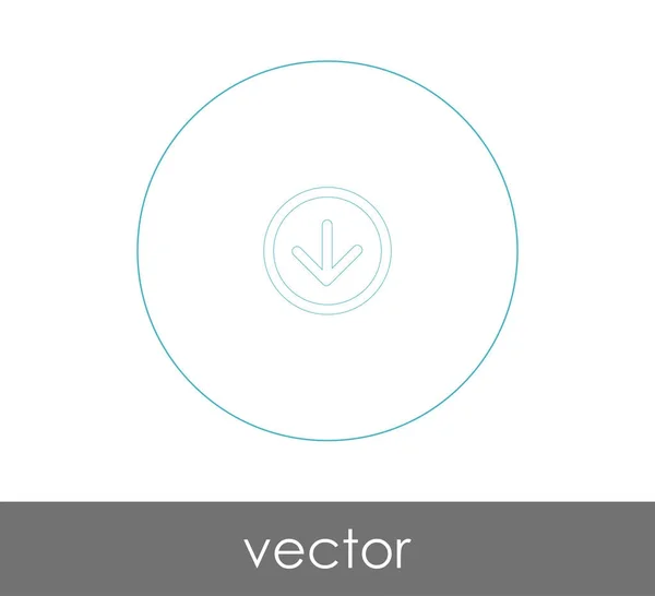 Download pijlpictogram — Stockvector