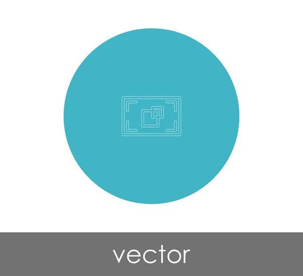 Vector Illustration Document Icon — Stock Vector