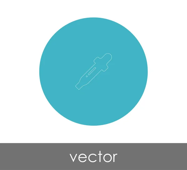 Gotero Icono Médico Ilustración Vectorial — Vector de stock