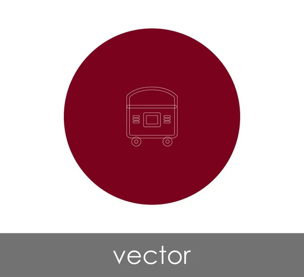 Векторная Иллюстрация Иконки Вентилятора — стоковый вектор