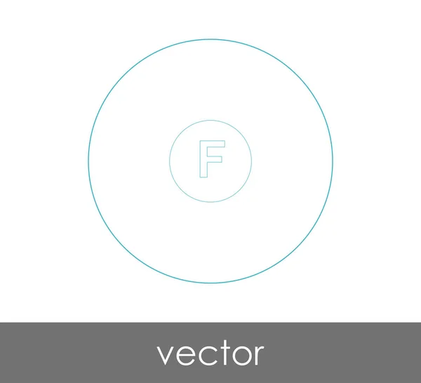 Uitstekende Rang Pictogram Vectorillustratie — Stockvector