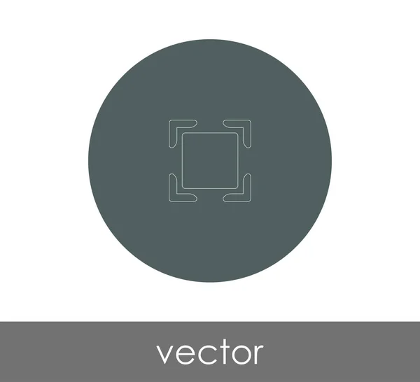 Illustrazione Vettoriale Dell Icona Freccia — Vettoriale Stock