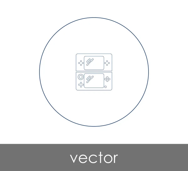 Ícone Console Vídeo Game Para Web Design Aplicativos —  Vetores de Stock