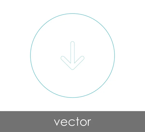 Descargar icono de flecha — Vector de stock