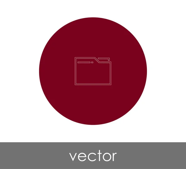 Ilustración Vectorial Del Icono Del Documento — Vector de stock