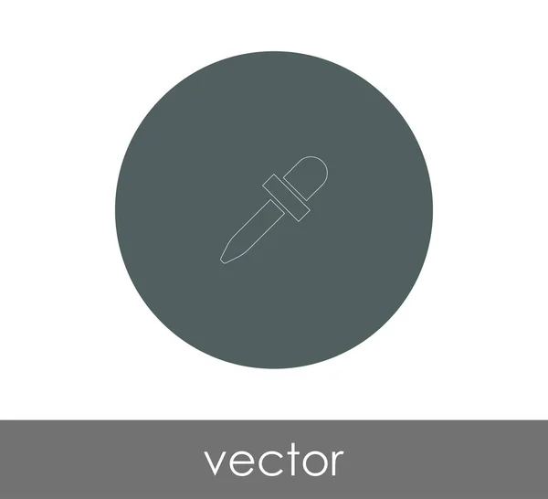 Медична Іконка Дроппера Векторні Ілюстрації — стоковий вектор