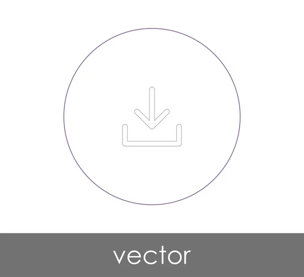 Descargar Icono Flecha Vector Ilustración — Vector de stock