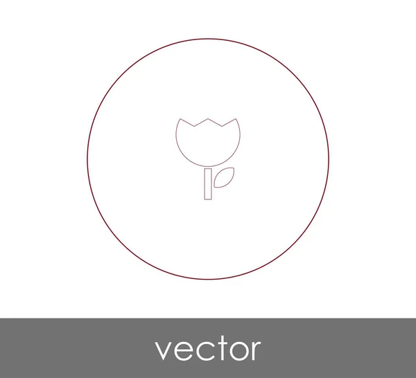 Значок Квітки Веб Дизайну Додатків — стоковий вектор