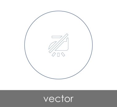 vektör çizim tasarım demir simgesinin