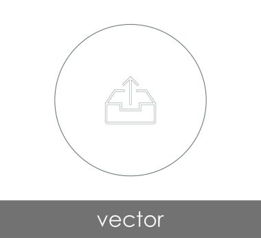 vektör çizim tasarım Arşiv simgesinin