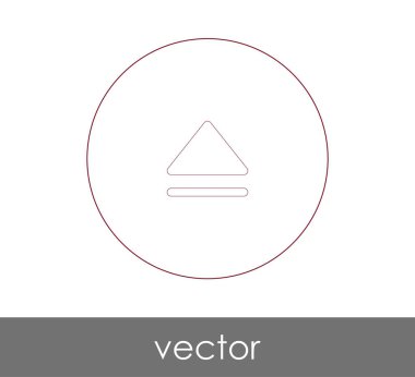 vektör çizim tasarımını çıkarma simgesini