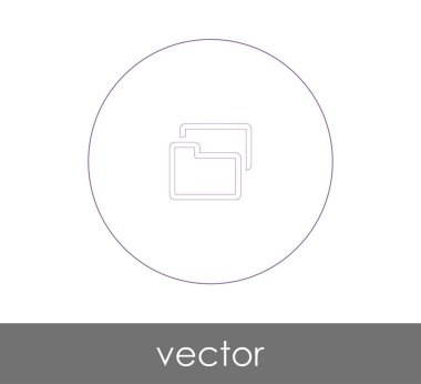 web tasarım ve uygulamalar için klasör simgesi