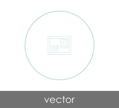 Vektör çizim, zarf simgesi, işareti  