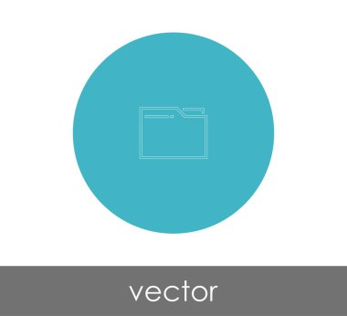 Belge simgesinin vektör illüstrasyonu