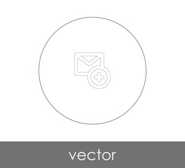 web tasarım ve uygulamalar için zarf simgesi