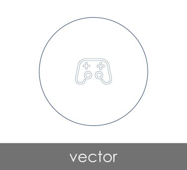 web tasarım ve uygulamalar için oyun çubuğu simgesi