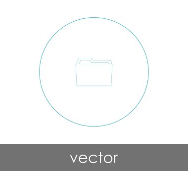 web tasarım ve uygulamalar için klasör simgesi