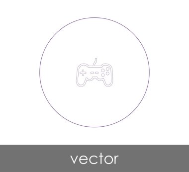 web tasarım ve uygulamalar için oyun çubuğu simgesi