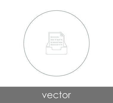 web tasarım ve uygulamalar için arşiv simge