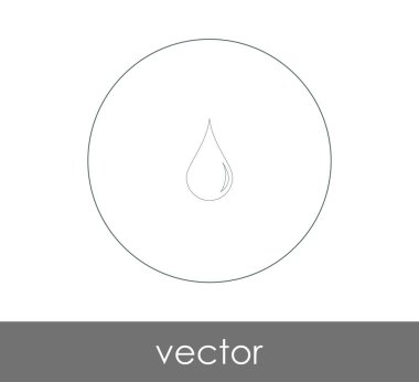 ikon vektör illüstrasyonunu bırak