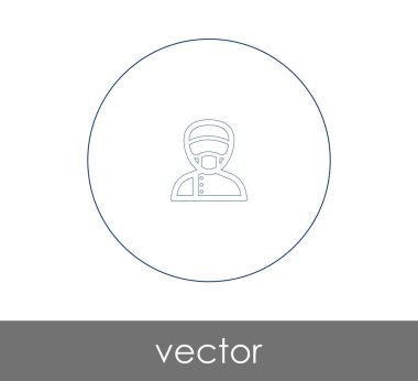 Doktor Simge vektör illüstrasyonu