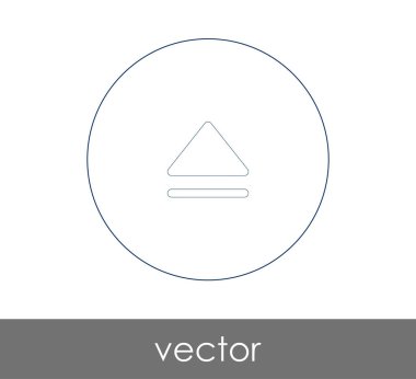 vektör çizim tasarımını çıkarma simgesini