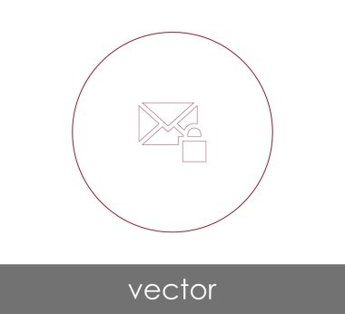 güvenli e-posta simgesi