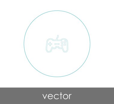 web tasarım ve uygulamalar için oyun çubuğu simgesi