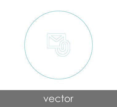 vektör çizim tasarım e-posta yanıt simgesinin