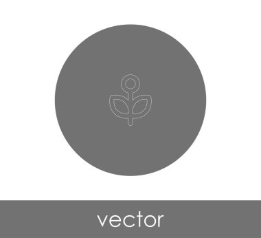 web tasarım ve uygulamalar için çiçek simgesi