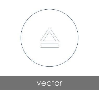 vektör çizim tasarımını çıkarma simgesini