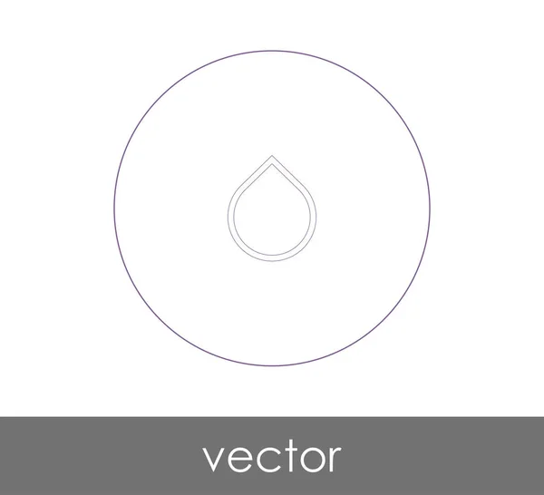 Vektor Illustration Design Des Drop Symbols — Stockvektor