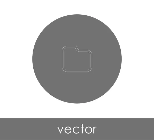 Ilustración Vectorial Del Icono Del Documento — Vector de stock