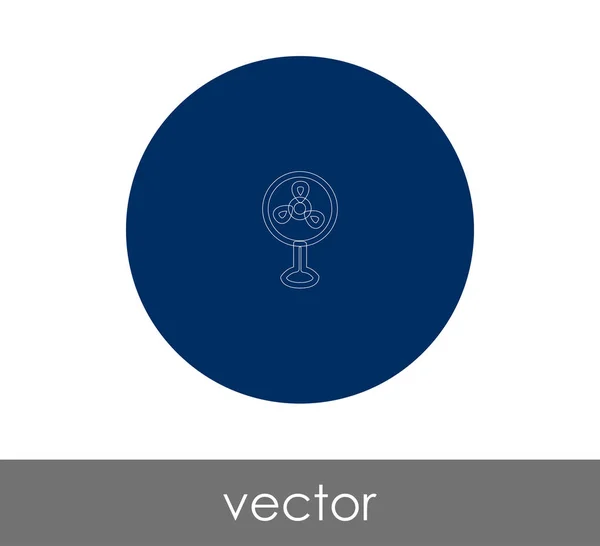 Ventilator pictogram symbool — Stockvector