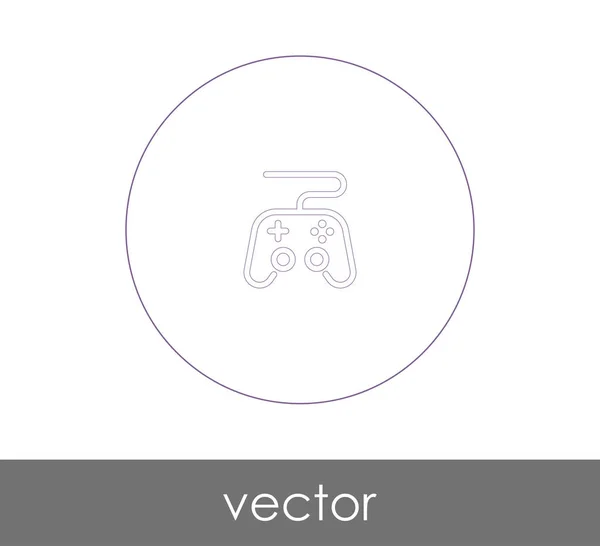 Значок Джойстика Веб Дизайну Додатків — стоковий вектор