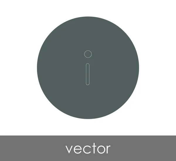 Icono Exclamación Logotipo Ilustración Vectores — Vector de stock