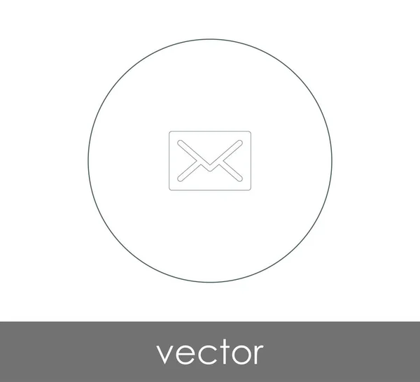 Ícone Envelope Para Web Design Aplicações — Vetor de Stock