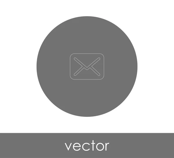 Web デザインおよびアプリケーションのための封筒のアイコン — ストックベクタ