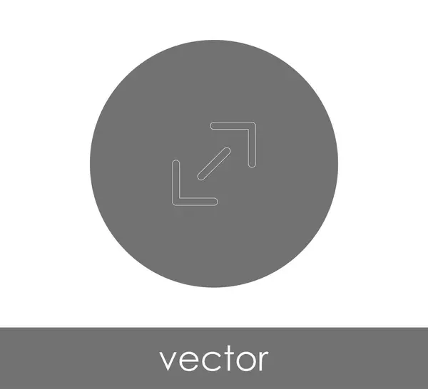 Векторна Ілюстрація Піктограми Стрілки — стоковий вектор