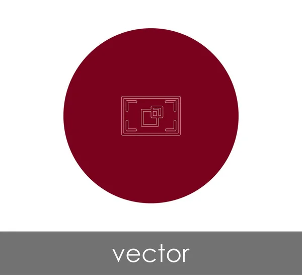 Vector Illustration Document Icon — Stock Vector