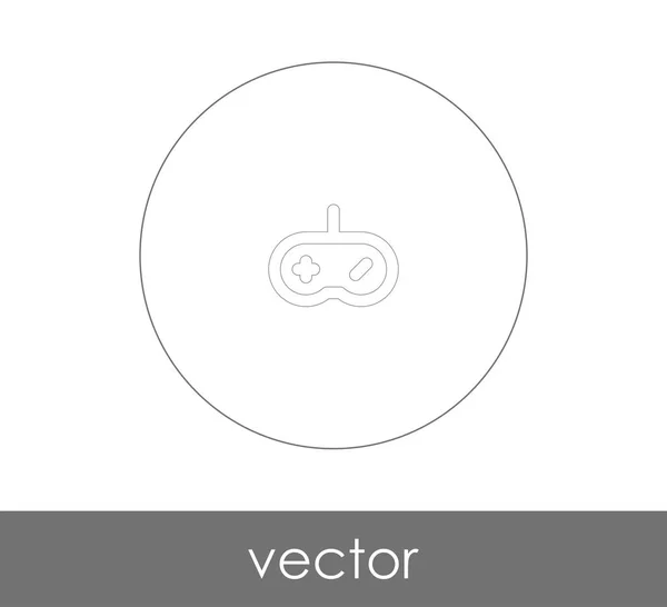 Значок Джойстика Веб Дизайну Додатків — стоковий вектор
