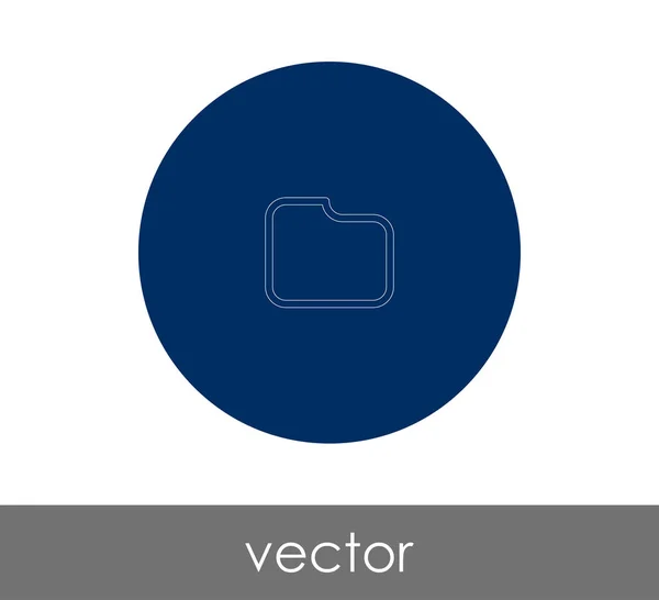 Dokumentum Ikonjának Vektoros Illusztrációja — Stock Vector