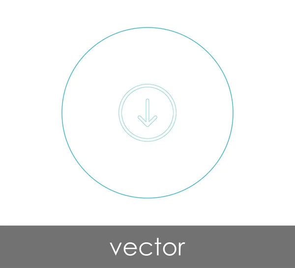 Descargar icono de flecha — Vector de stock