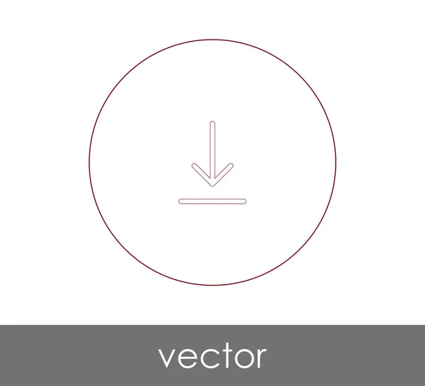 Descargar icono de flecha — Vector de stock