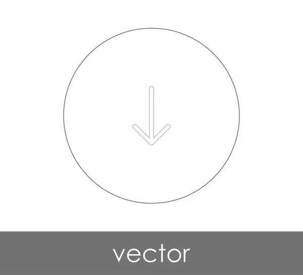 Descargar icono de flecha — Vector de stock