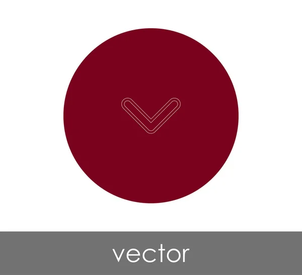 Pfeil Symbol Vektorillustration Herunterladen — Stockvektor