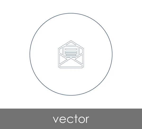 Ikona Obálky Pro Webdesign Aplikace — Stockový vektor