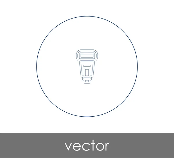 Ícone flash da câmera — Vetor de Stock