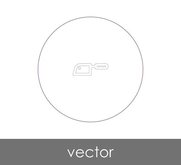 Messer Symbol Vektor Illustration — Stockvektor